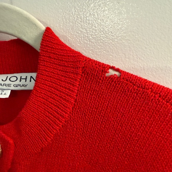 St. John Collection Midi Dress, Vintage, Sz 6 - Picture 7 of 8